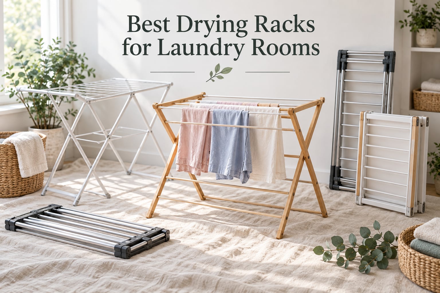 Best Drying Racks for Laundry Rooms