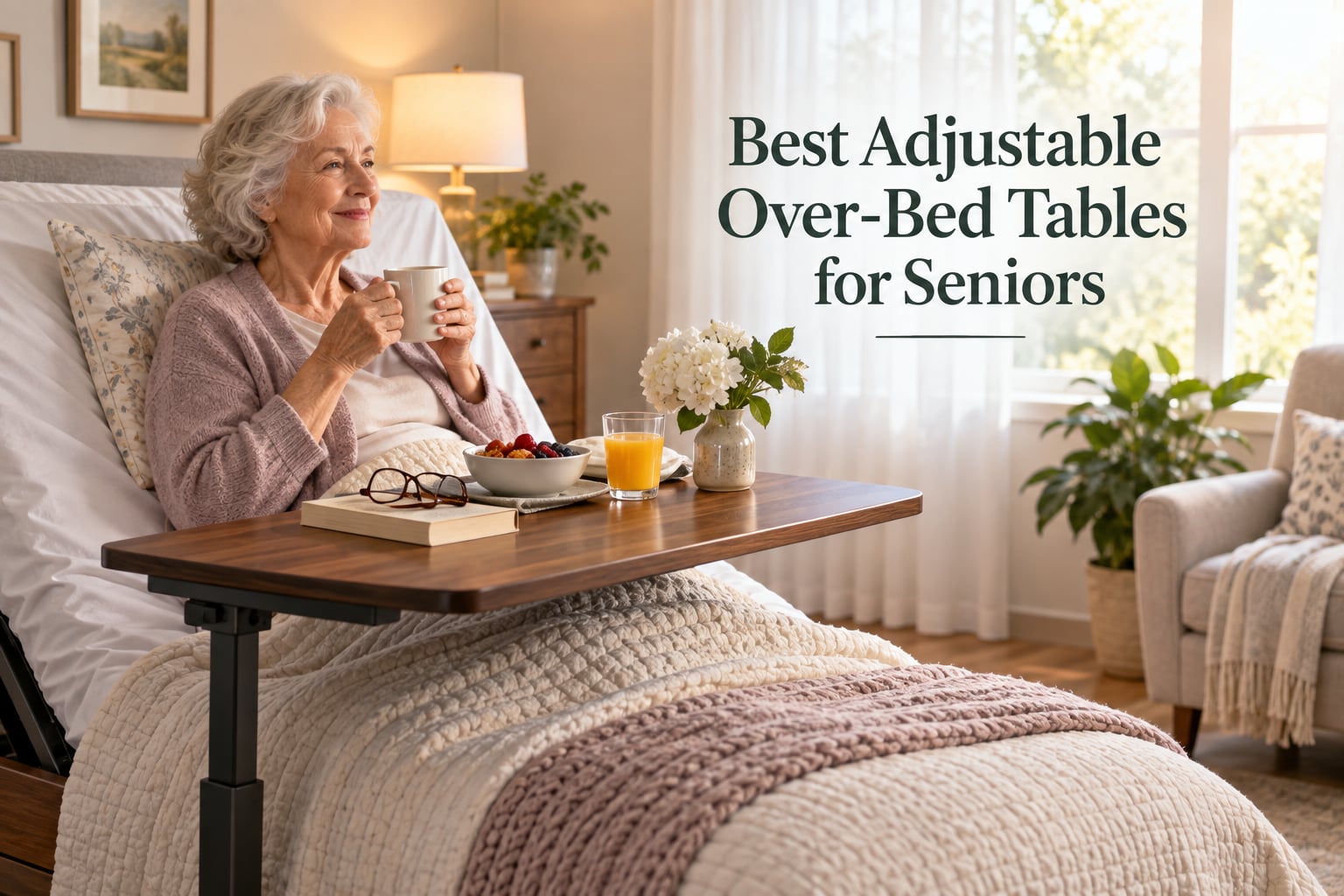 Best Adjustable Over-Bed Tables for Seniors