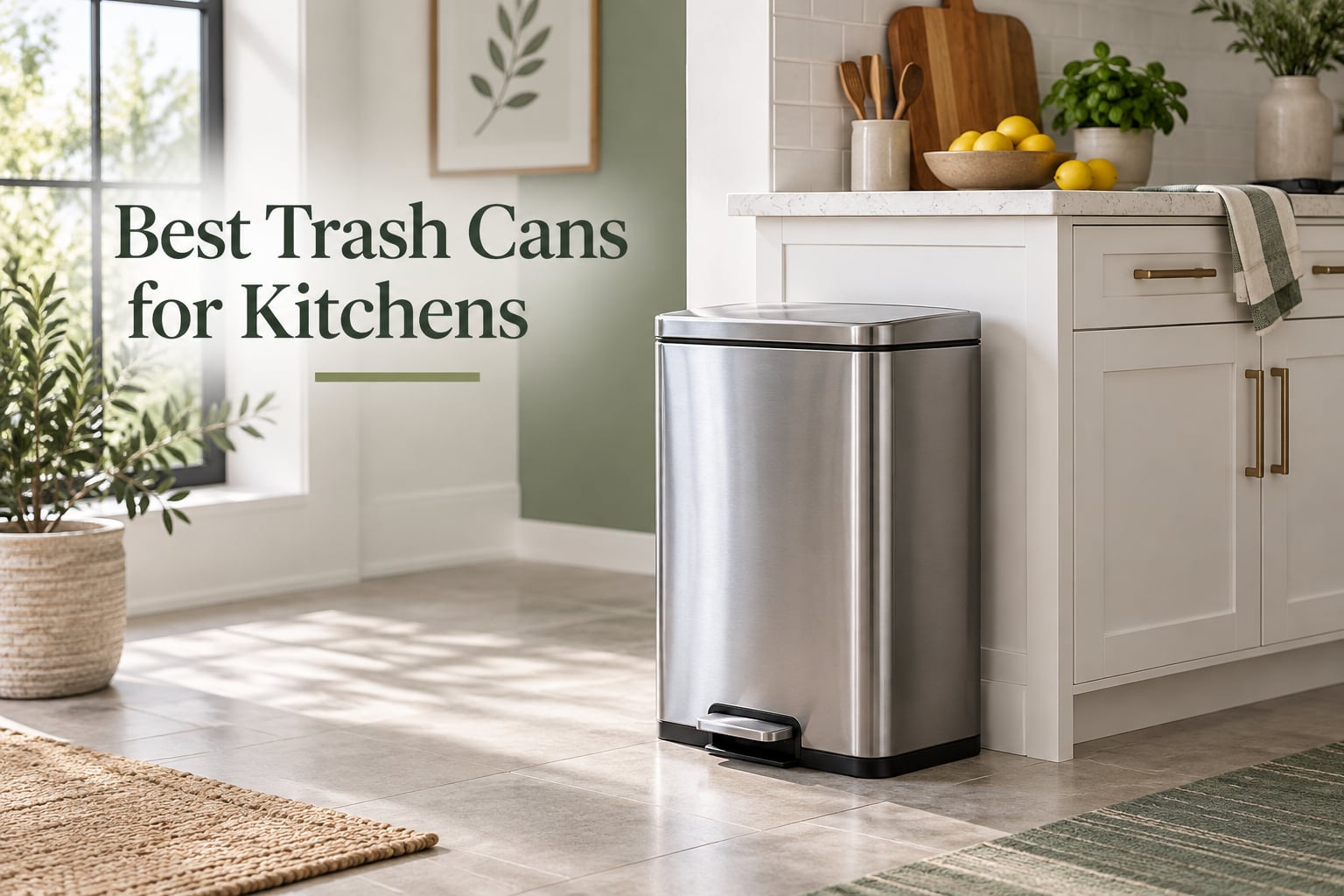Best Trash Cans for Kitchens
