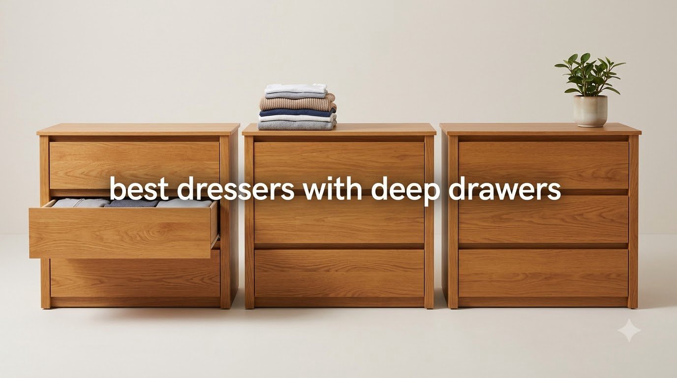 best dressers with deep drawers