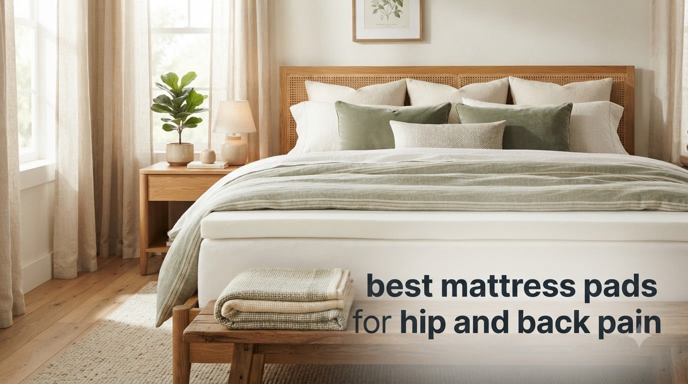 best mattress pads for hip and back pain