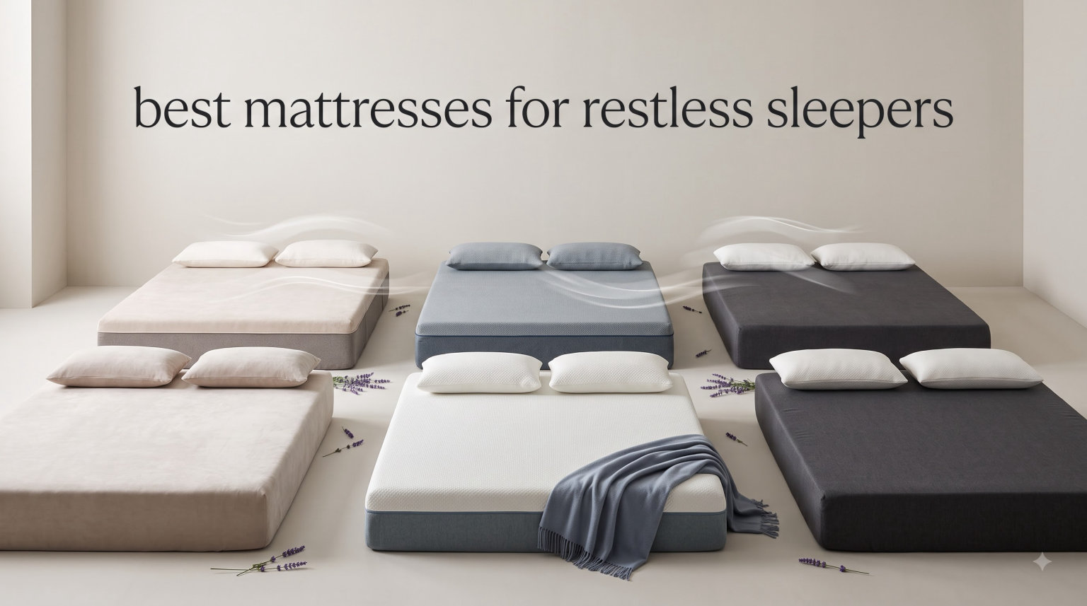 best mattresses for restless sleepers