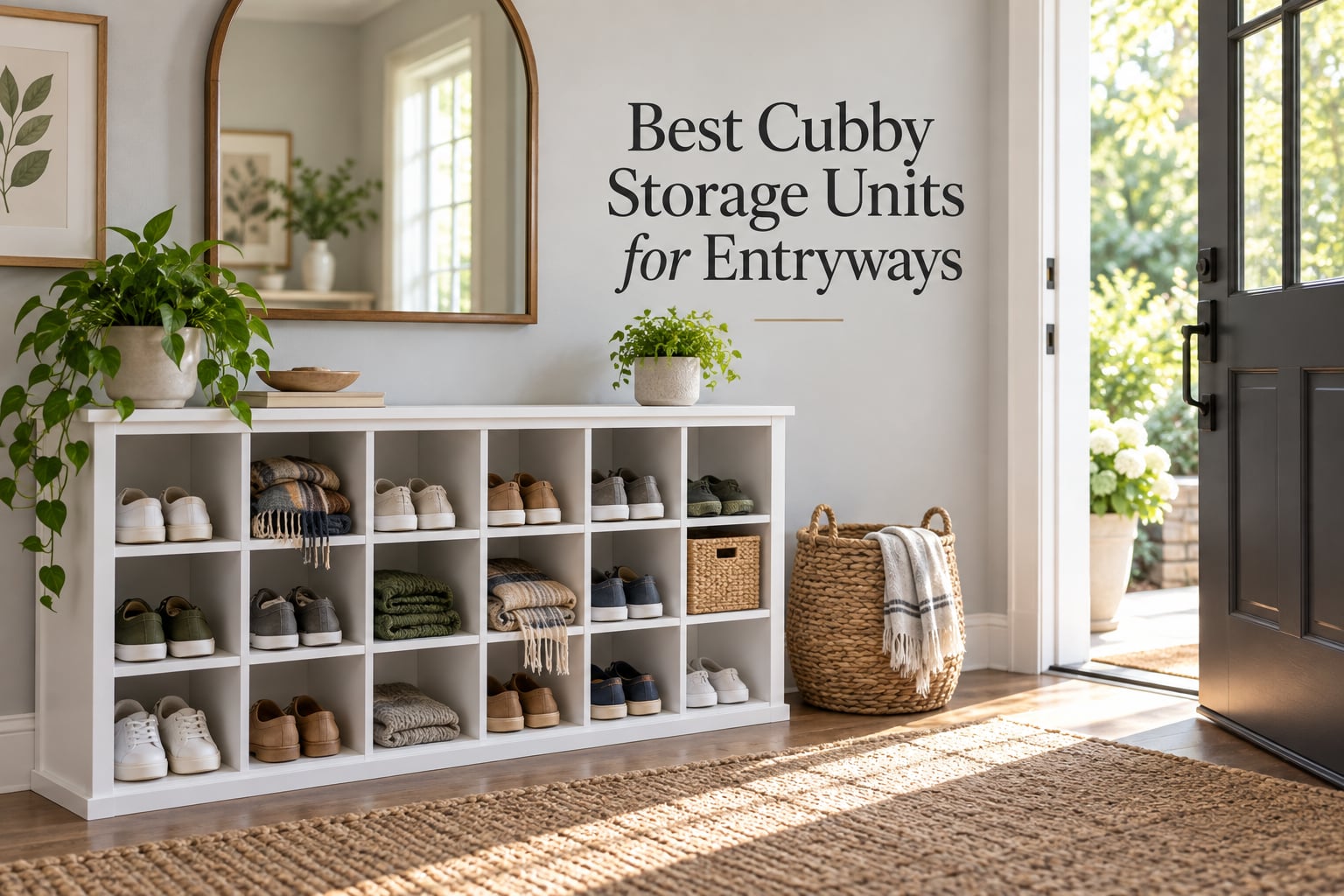 Best Cubby Storage Units for Entryways