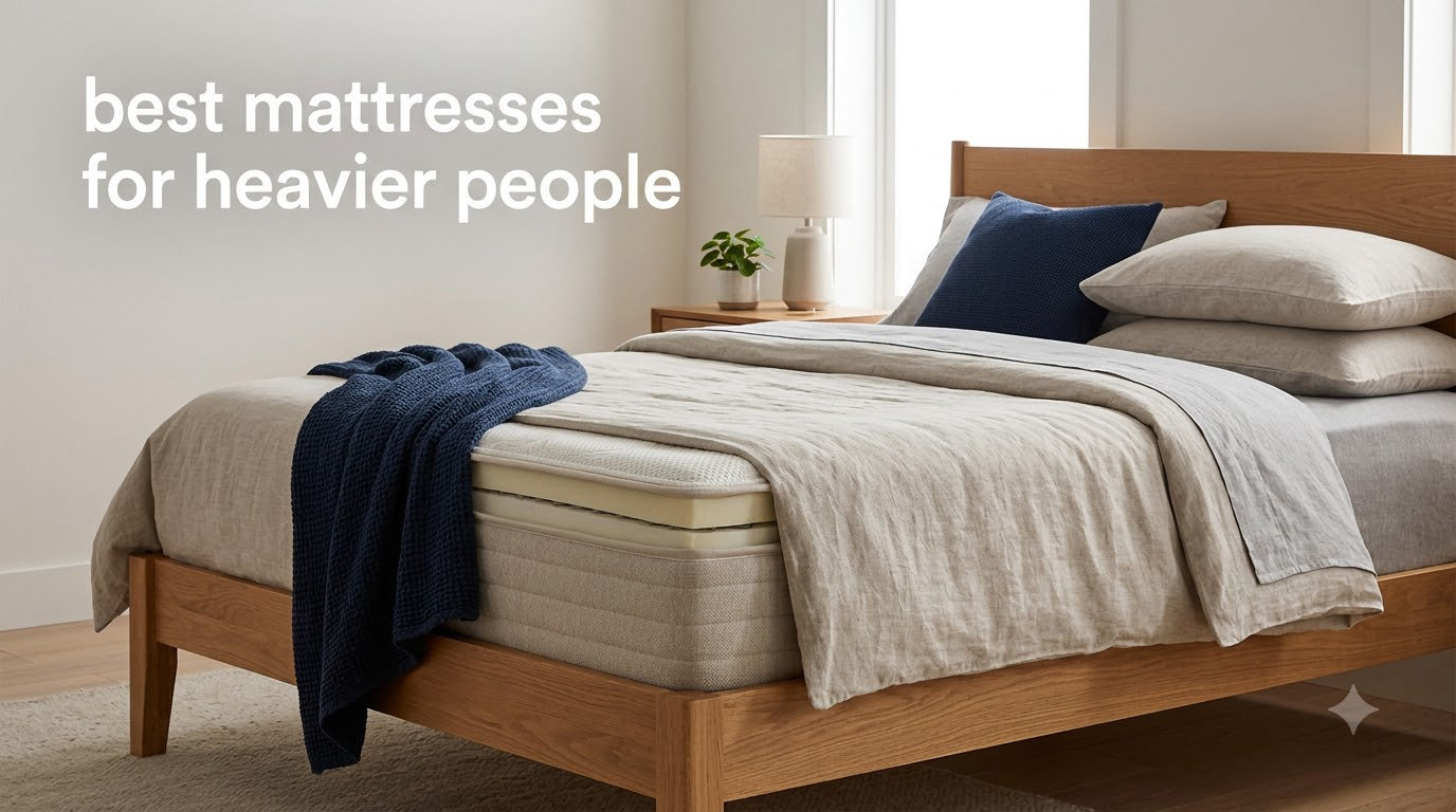 best mattresses for heavier people