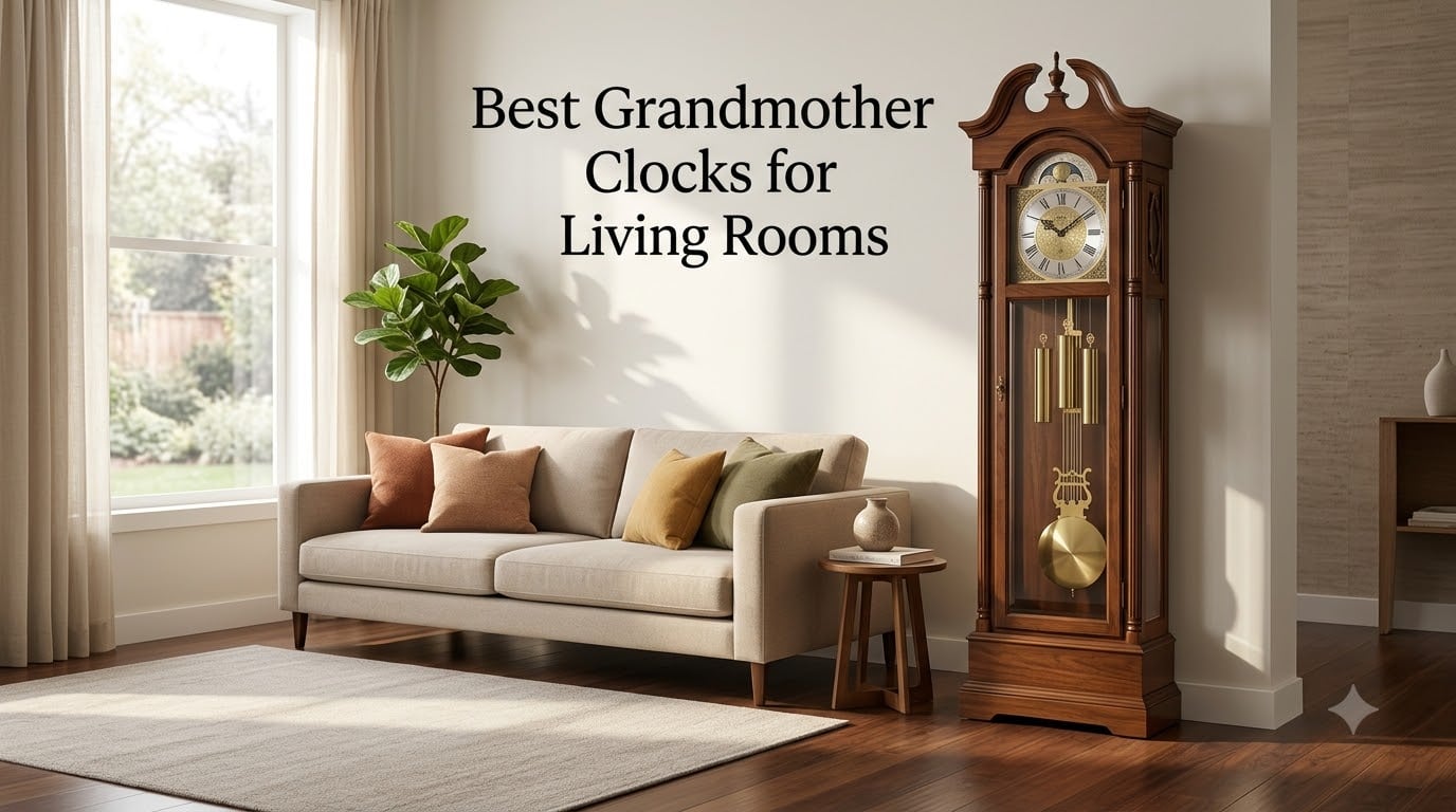 Best Grandmother Clocks for Living Rooms
