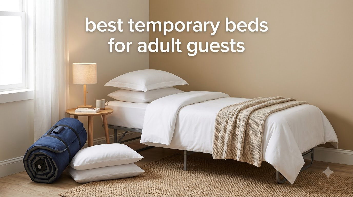 best temporary beds for adult guests