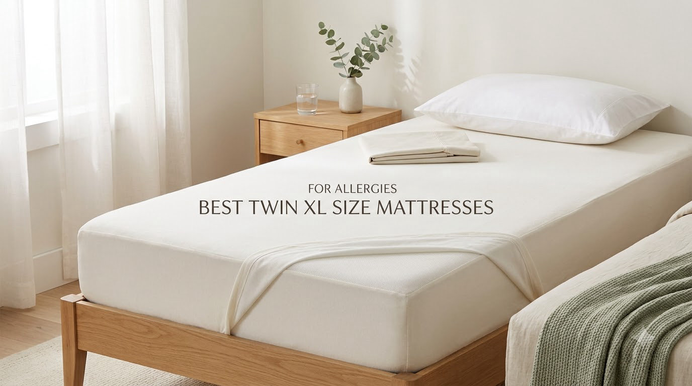 best twin xl size mattresses for allergies