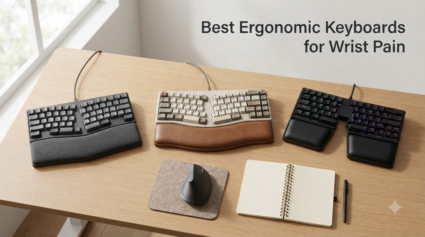 Best Ergonomic Keyboards for Wrist Pain