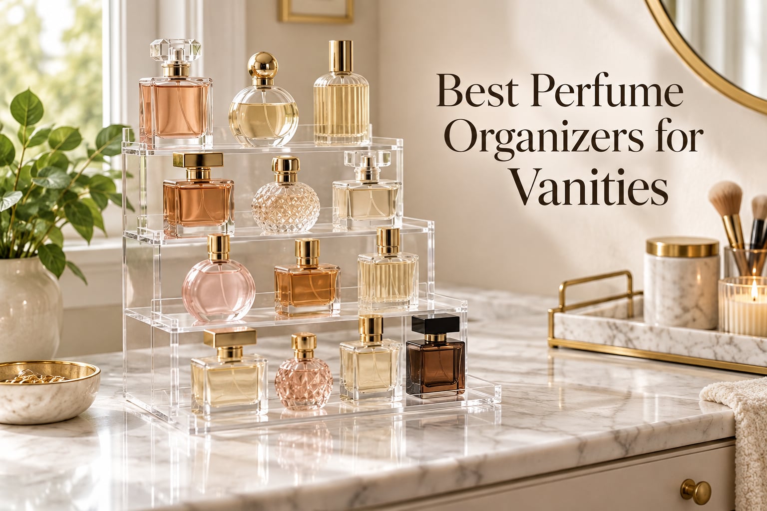 Best Perfume Organizers for Vanities