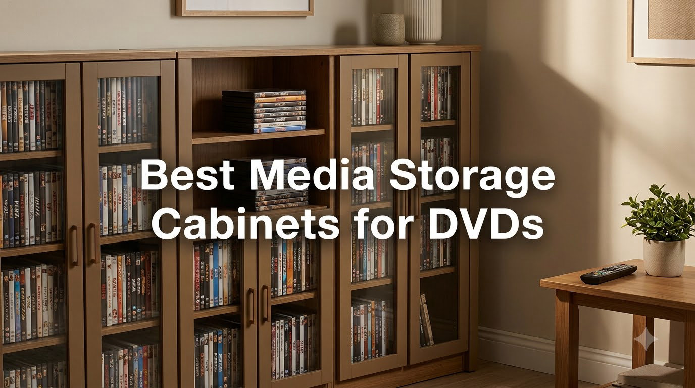Best Media Storage Cabinets for DVDs
