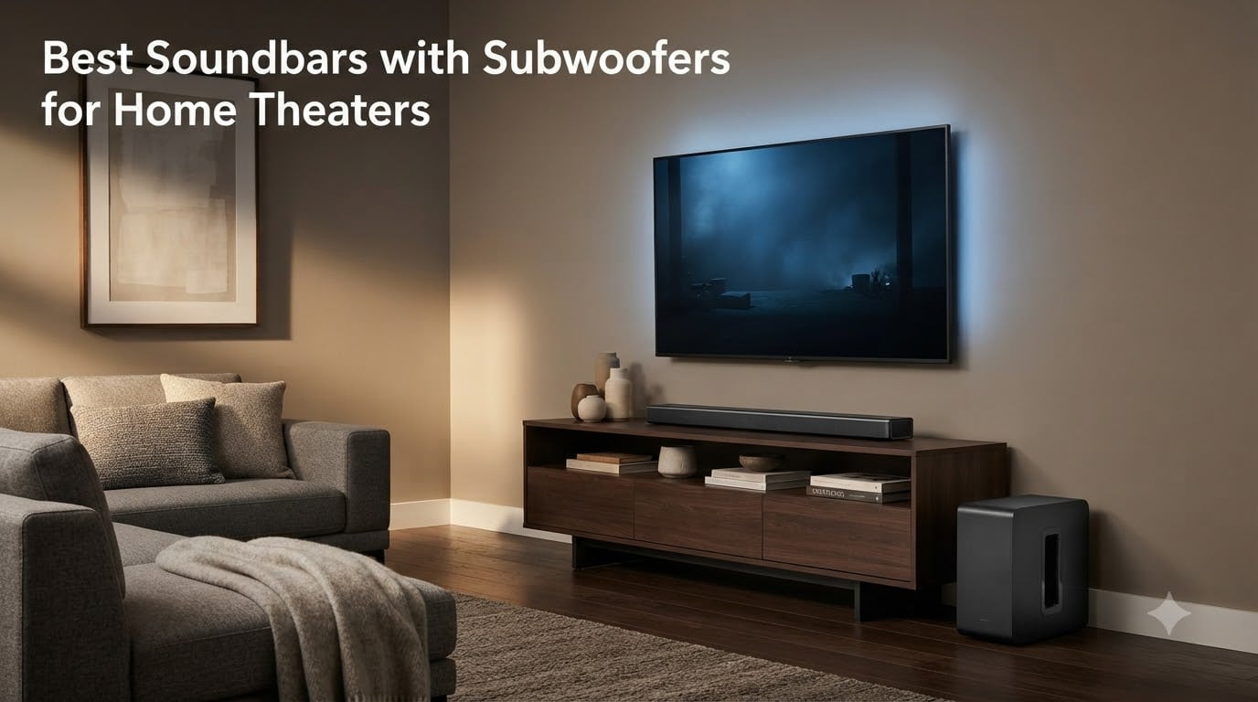 Best Soundbars with Subwoofers for Home Theaters