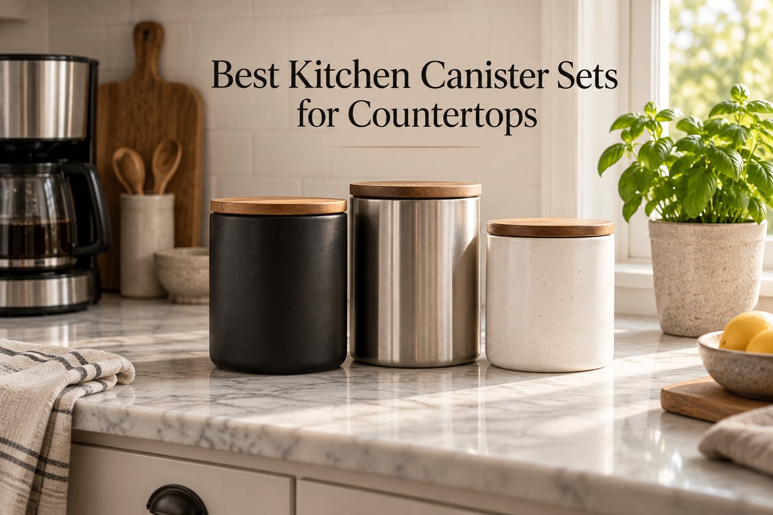 Best Kitchen Canister Sets for Countertops