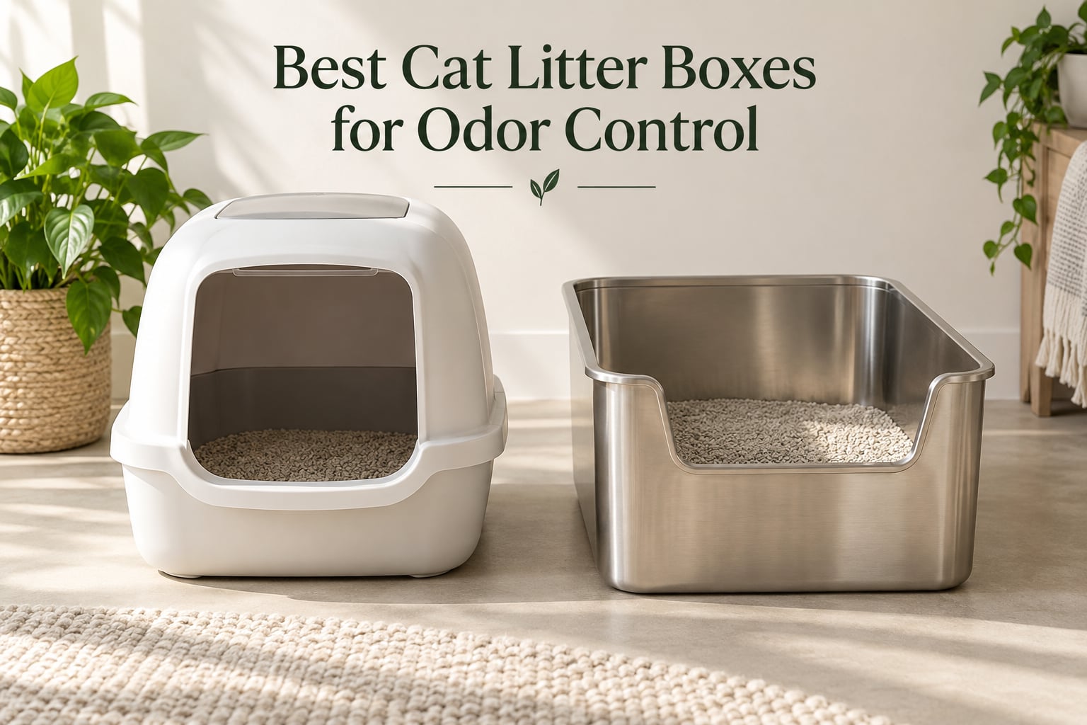 Best Cat Litter Boxes for Odor Control