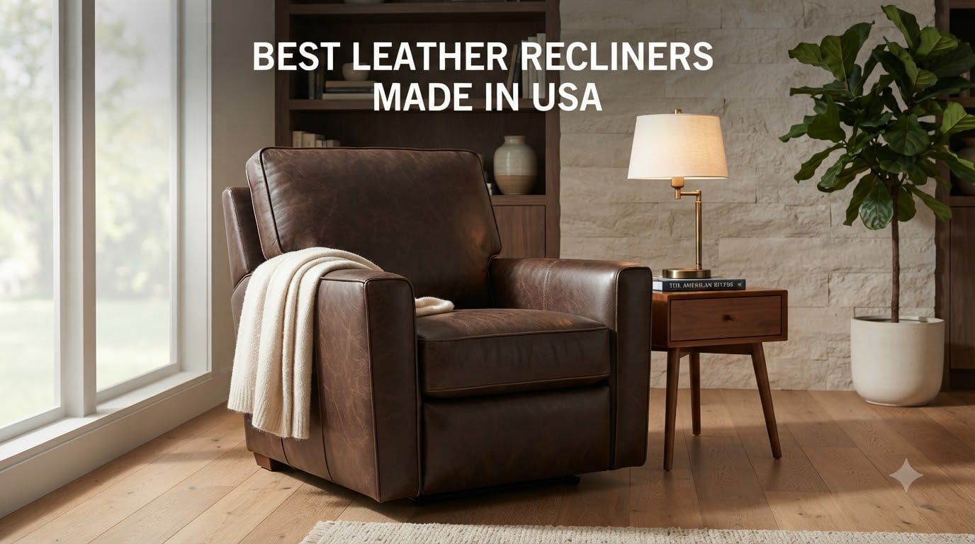best leather recliners made in usa