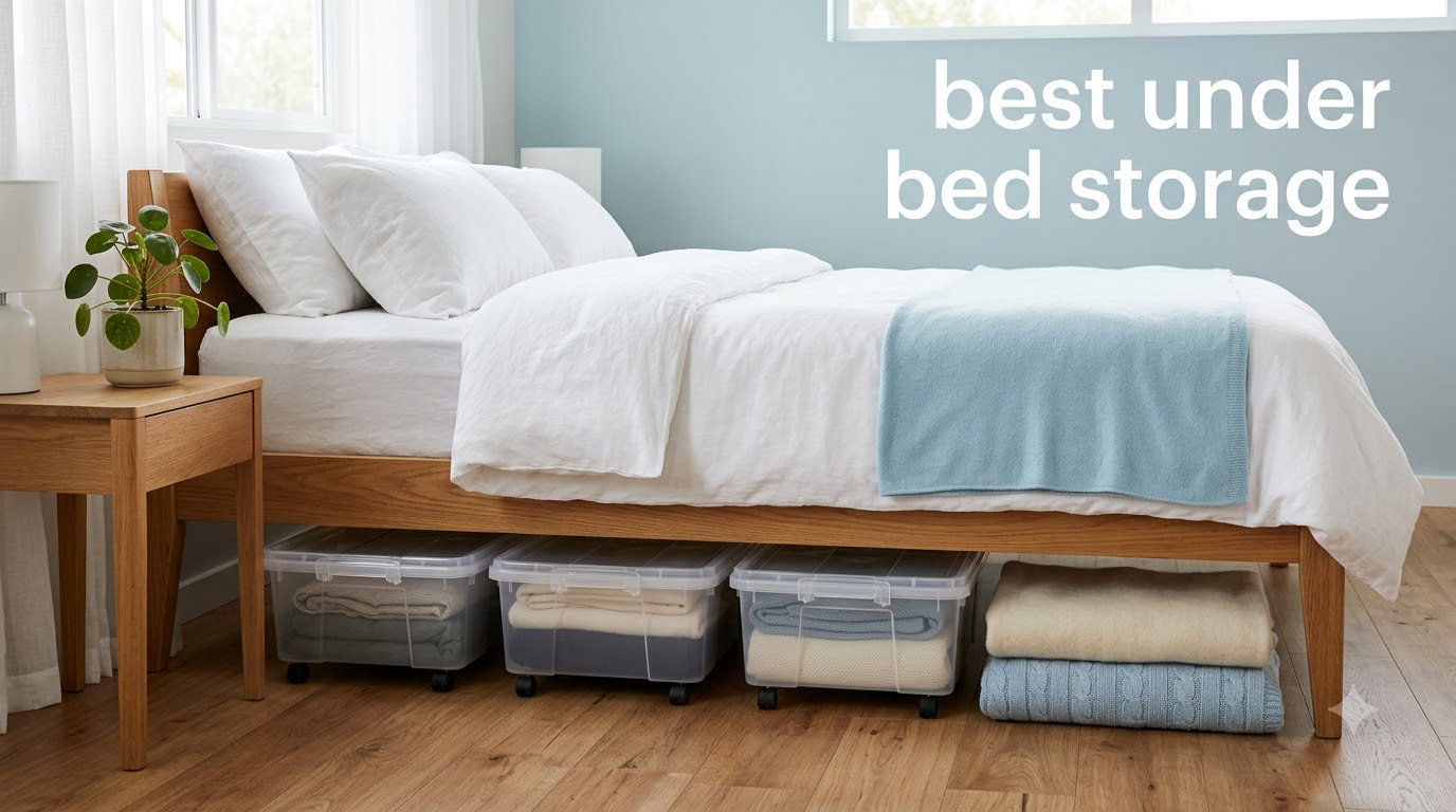 best under bed storage