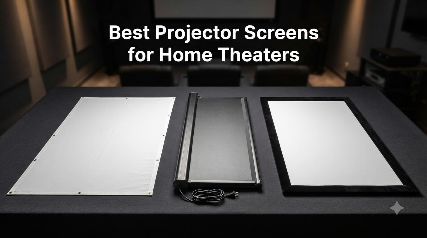 Best Projector Screens for Home Theaters