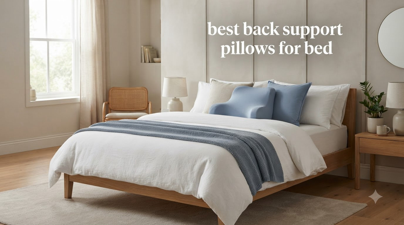 best back support pillows for bed