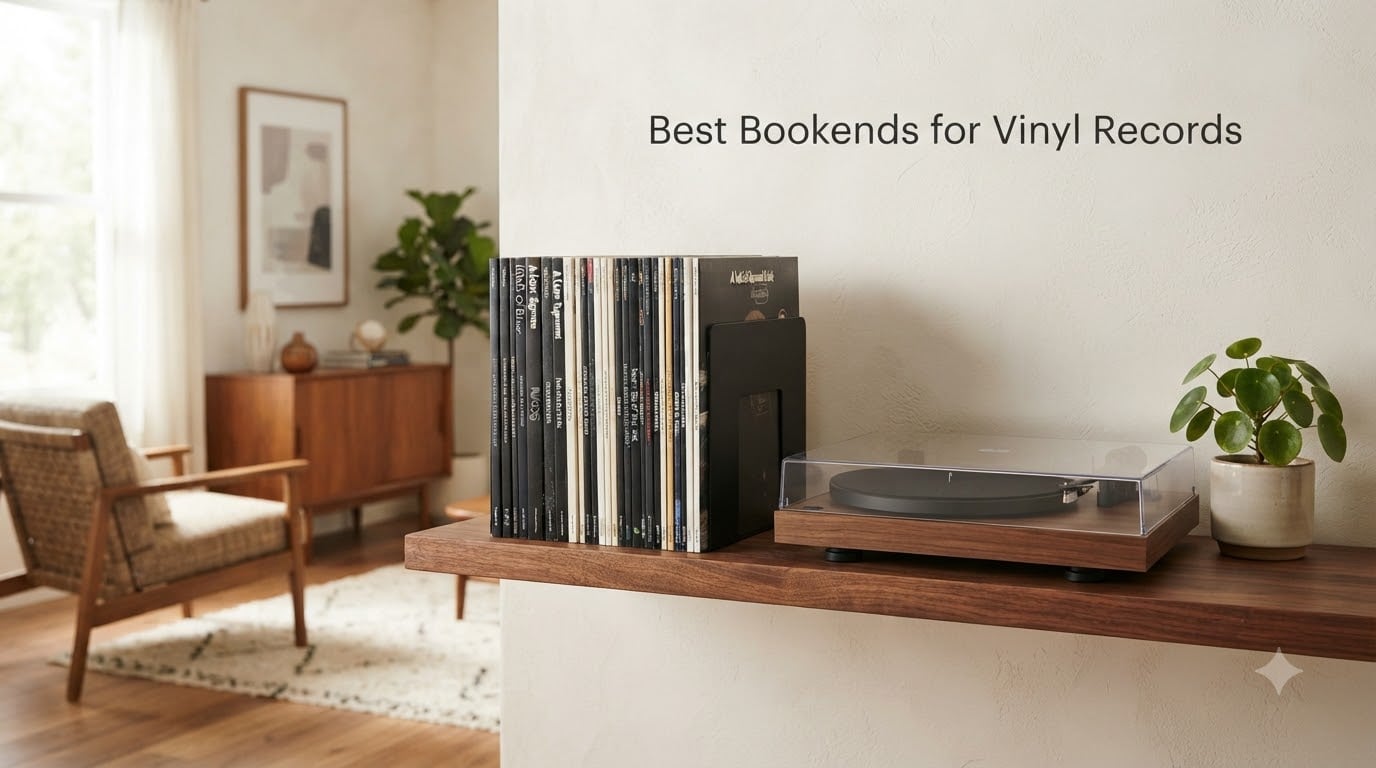 Best Bookends for Vinyl Records