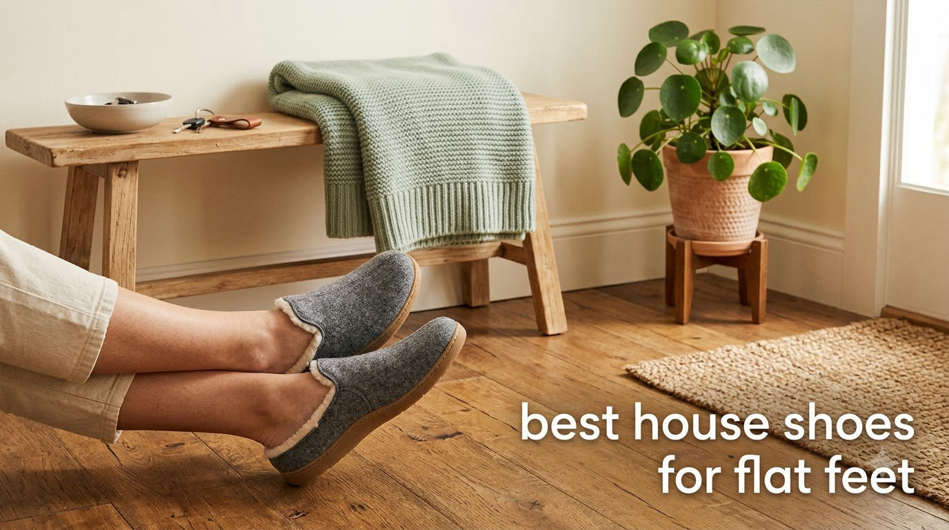 best house shoes for flat feet