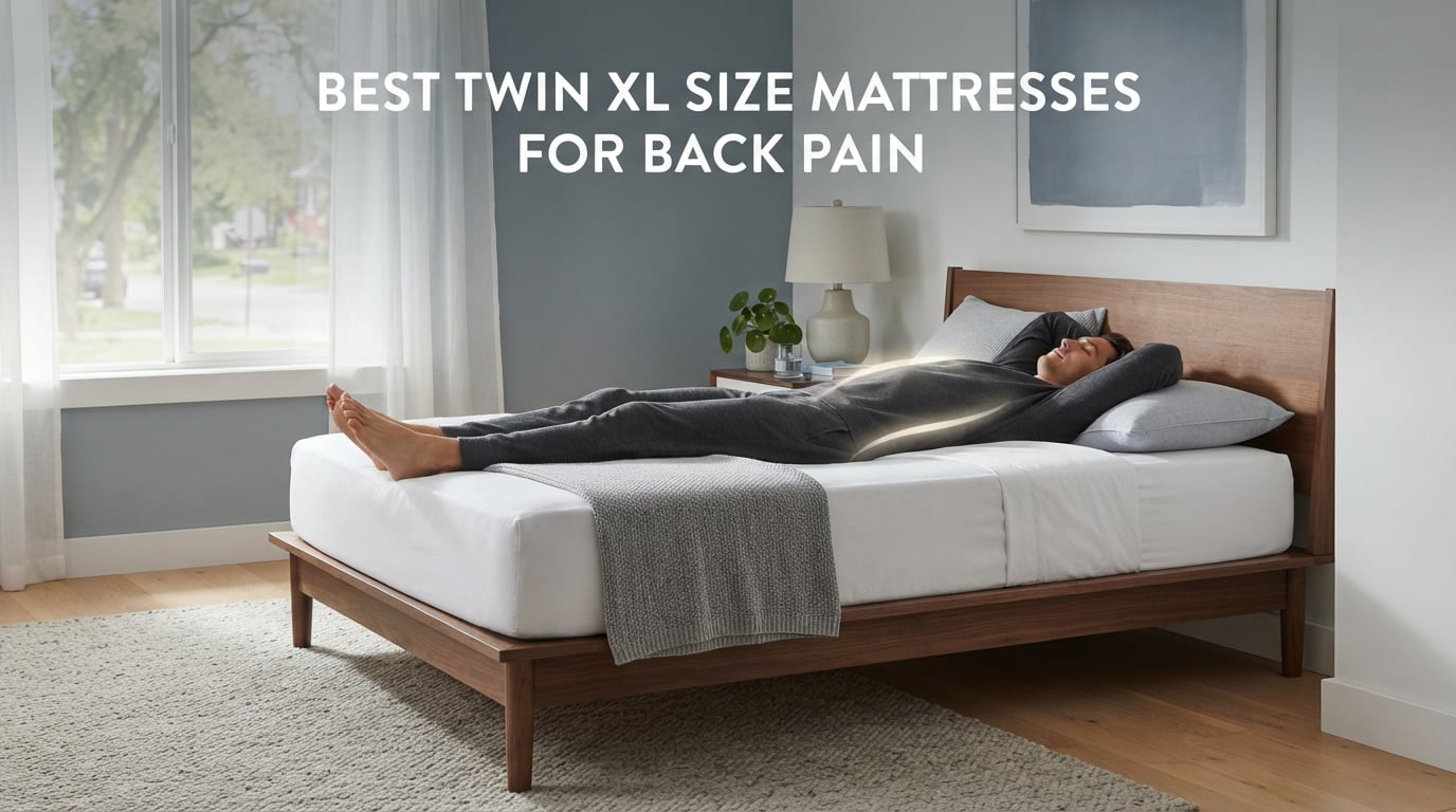 best twin xl size mattresses for back pain