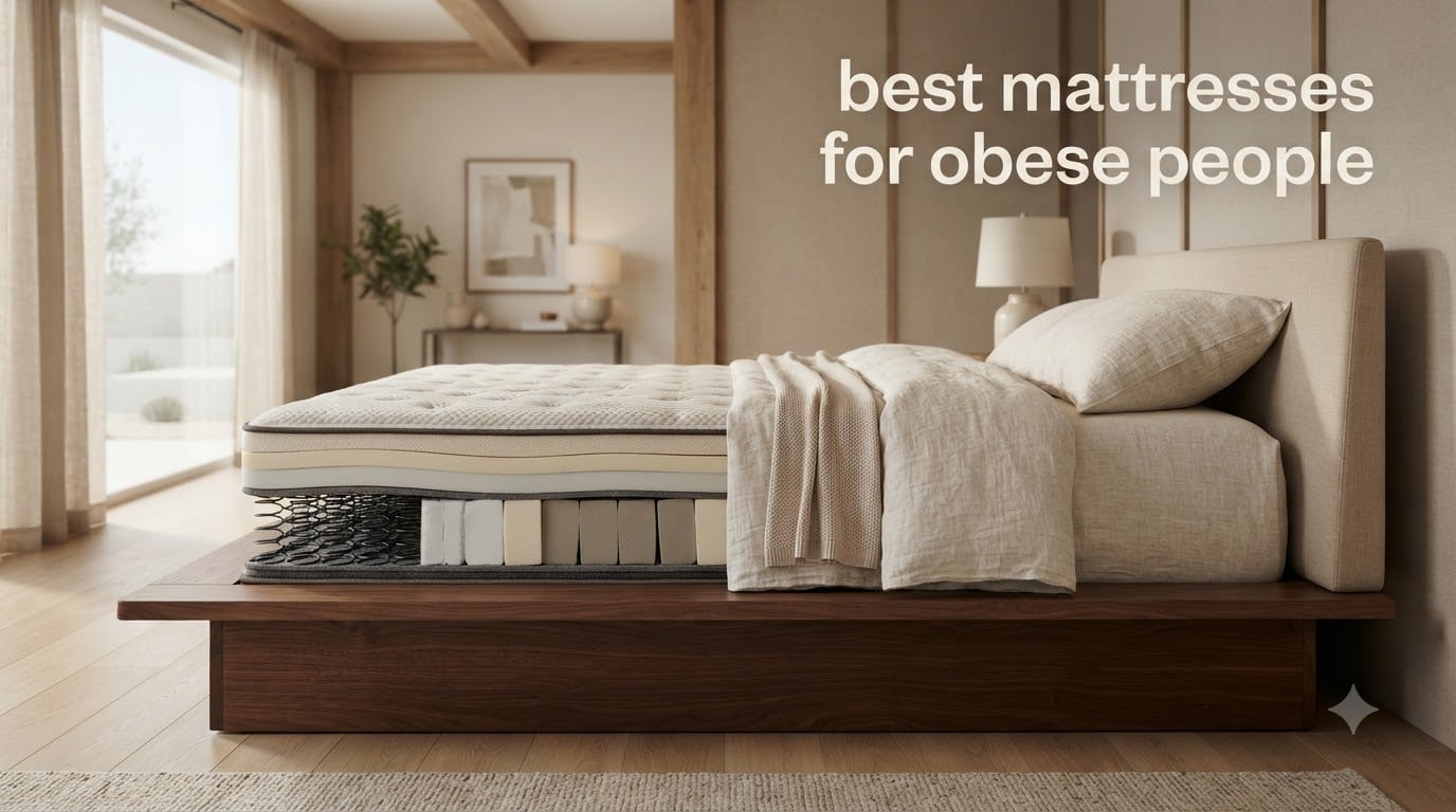 best mattresses for obese people
