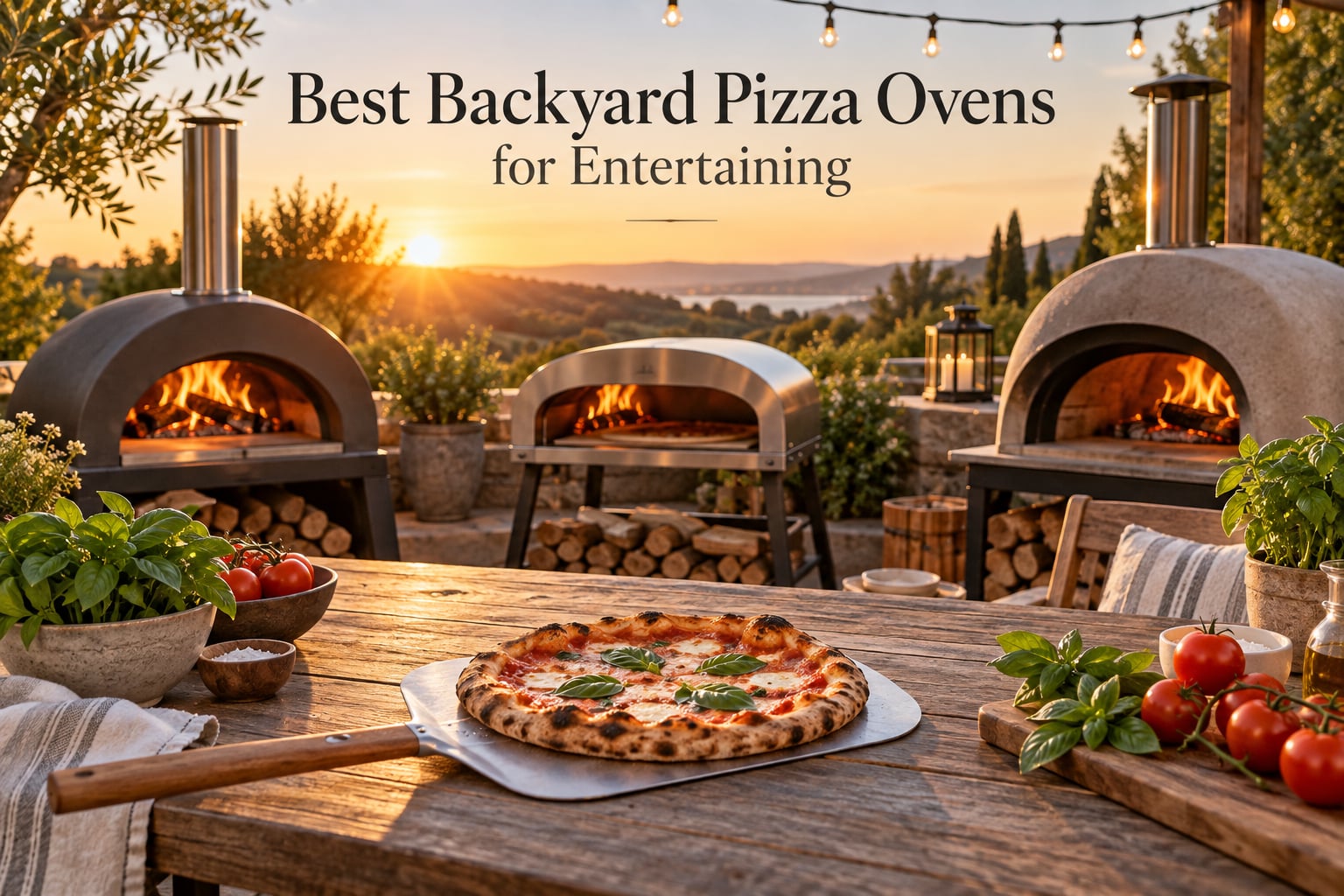 Best Backyard Pizza Ovens for Entertaining