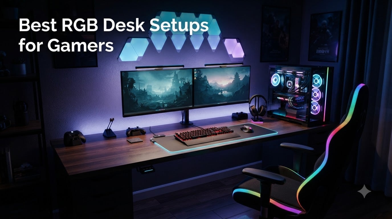 Best RGB Desk Setups for Gamers