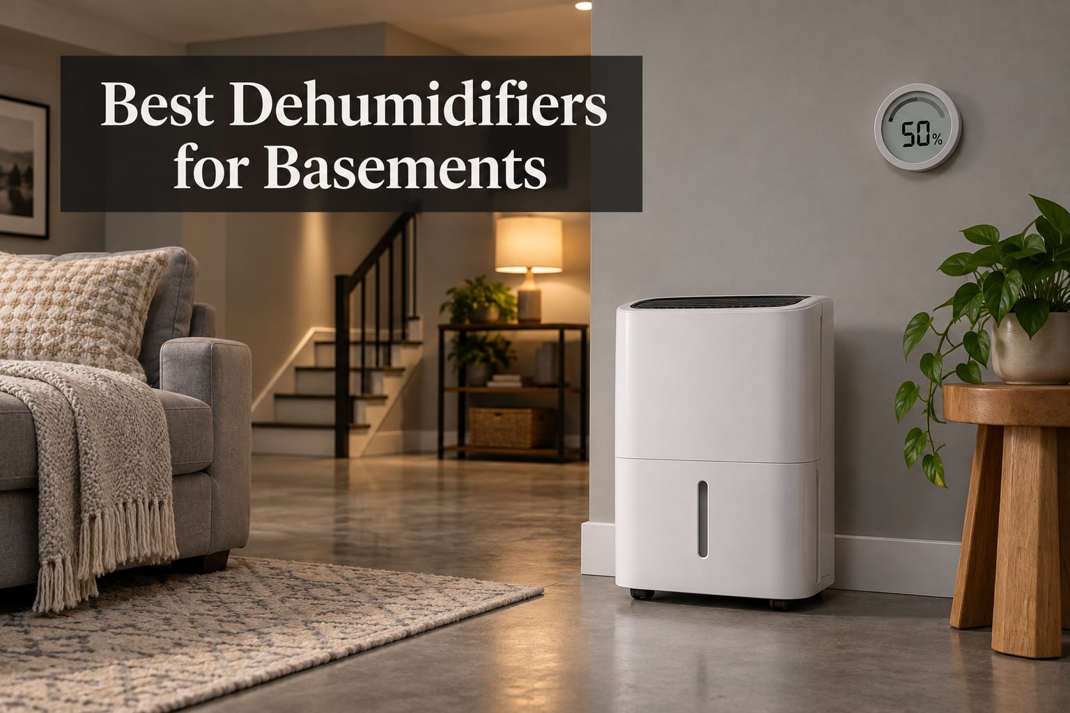Best Dehumidifiers for Basements
