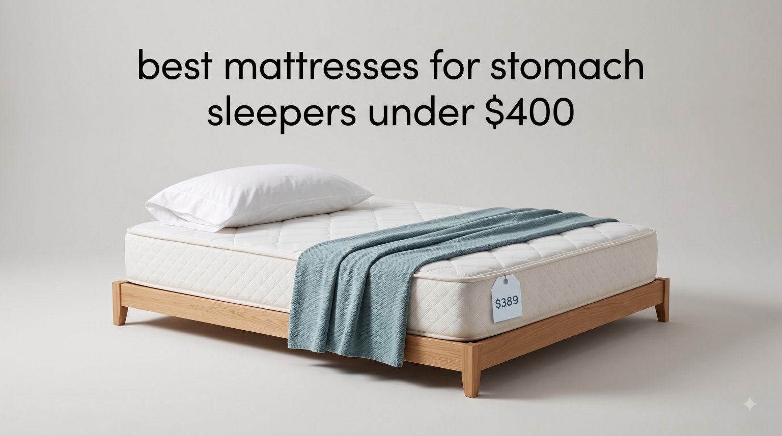 best mattresses for stomach sleepers under $400