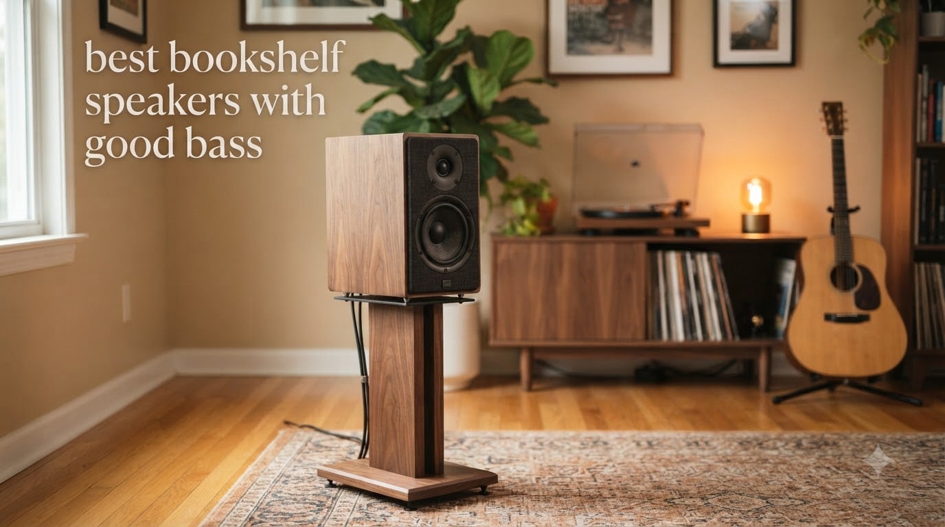 best bookshelf speakers with good bass