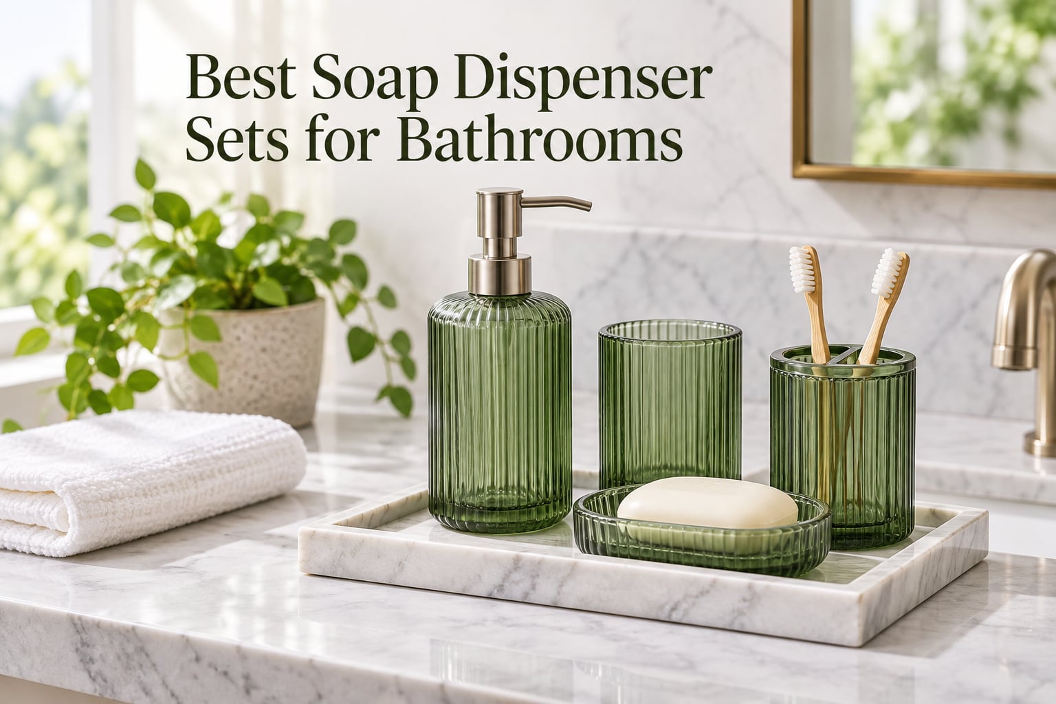 Best Soap Dispenser Sets for Bathrooms