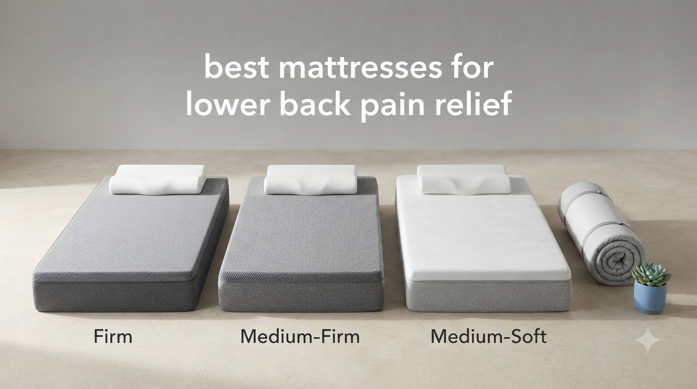best mattresses for lower back pain relief