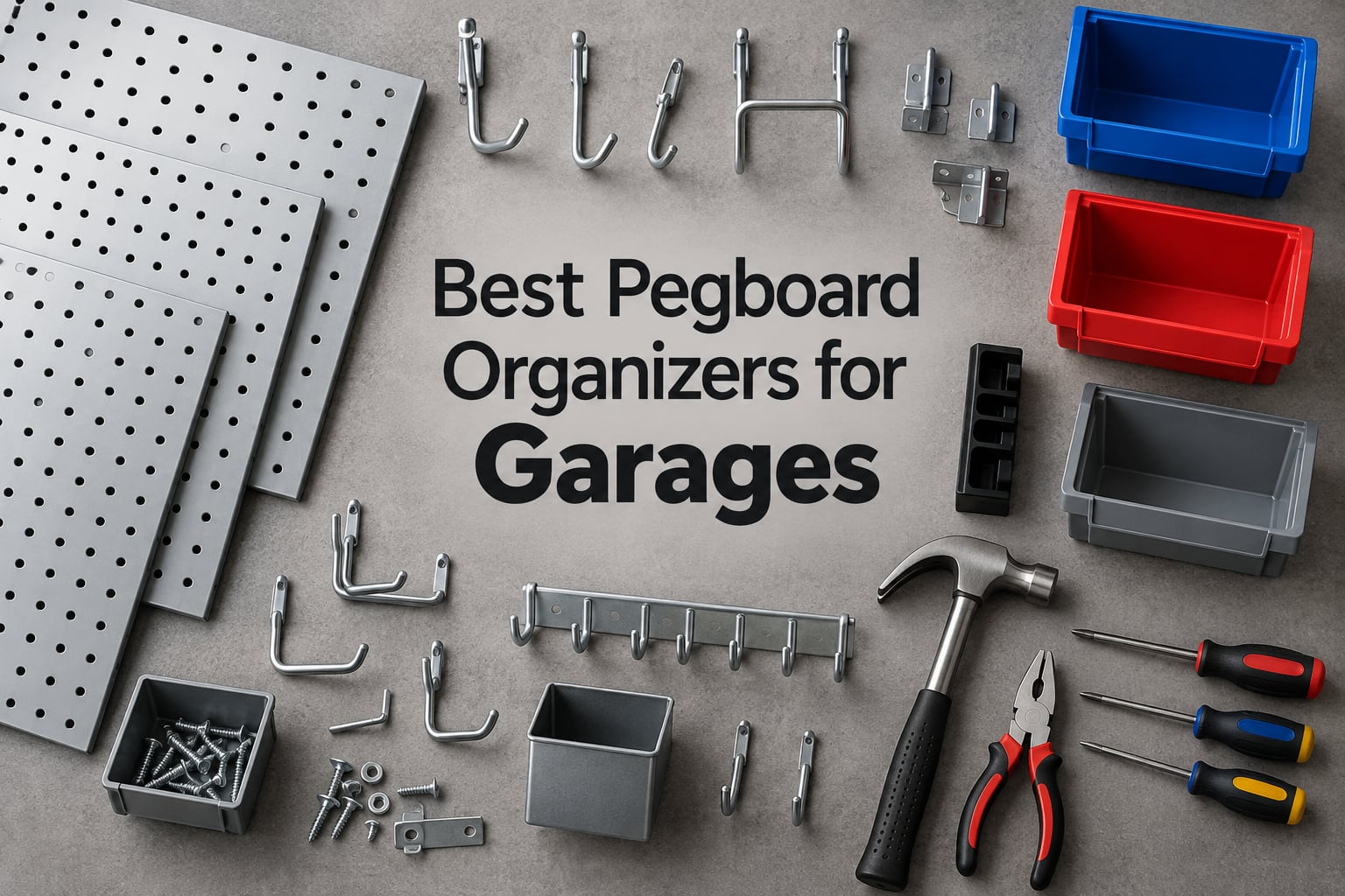Best Pegboard Organizers for Garages