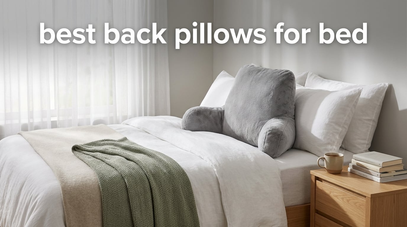 best back pillows for bed