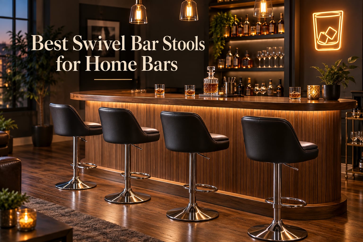 Best Swivel Bar Stools for Home Bars