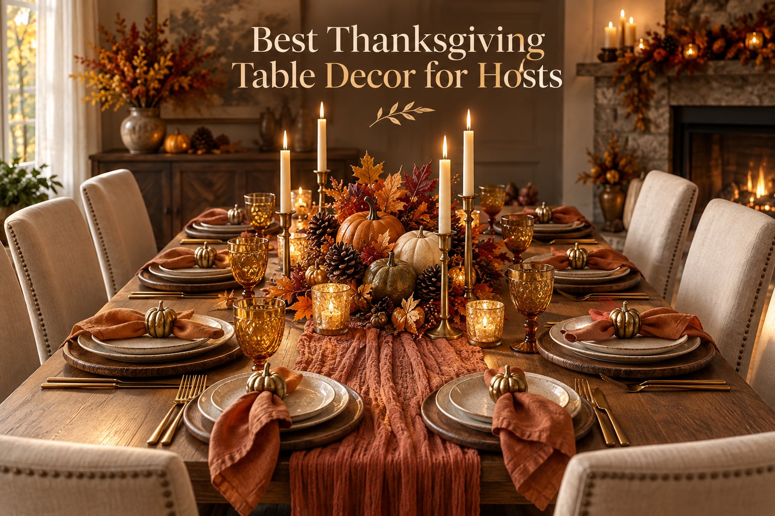Best Thanksgiving Table Decor for Hosts