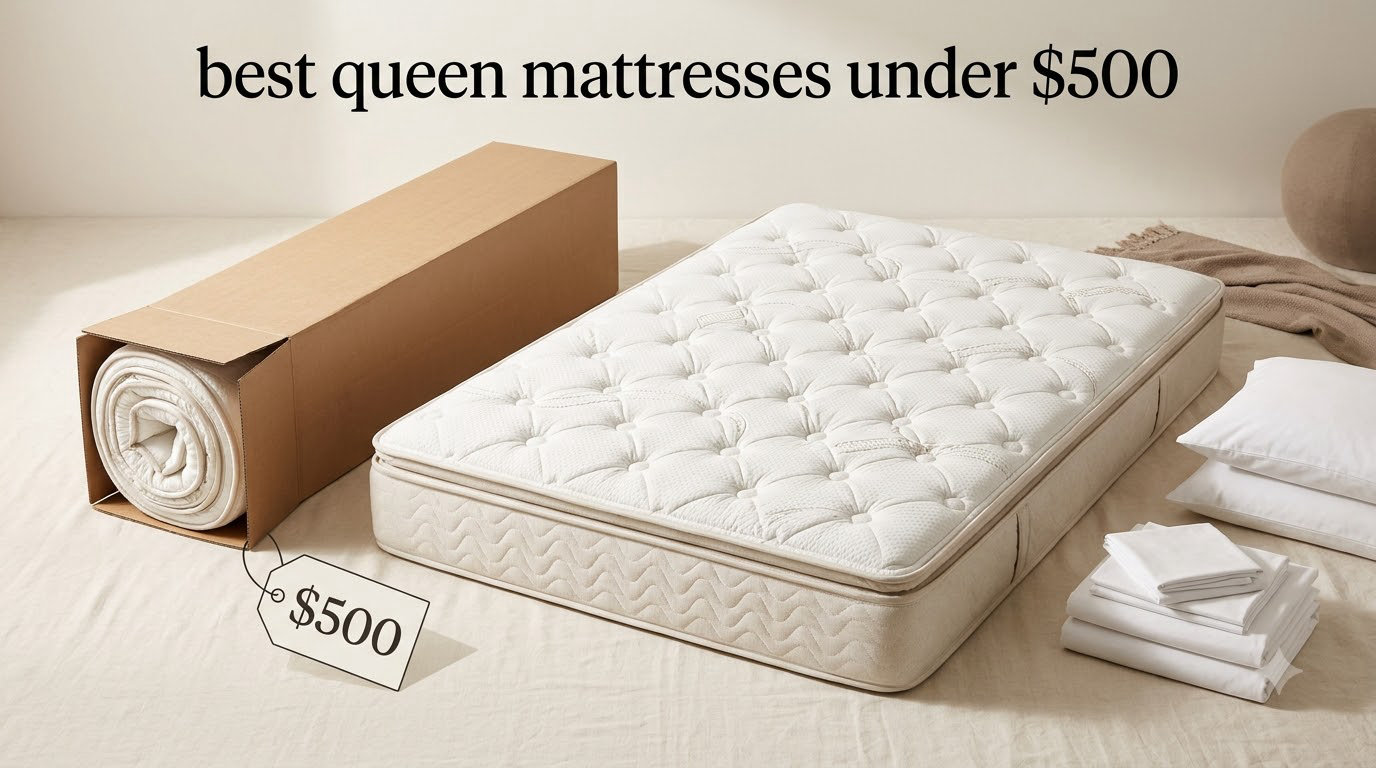 best queen mattresses under $500
