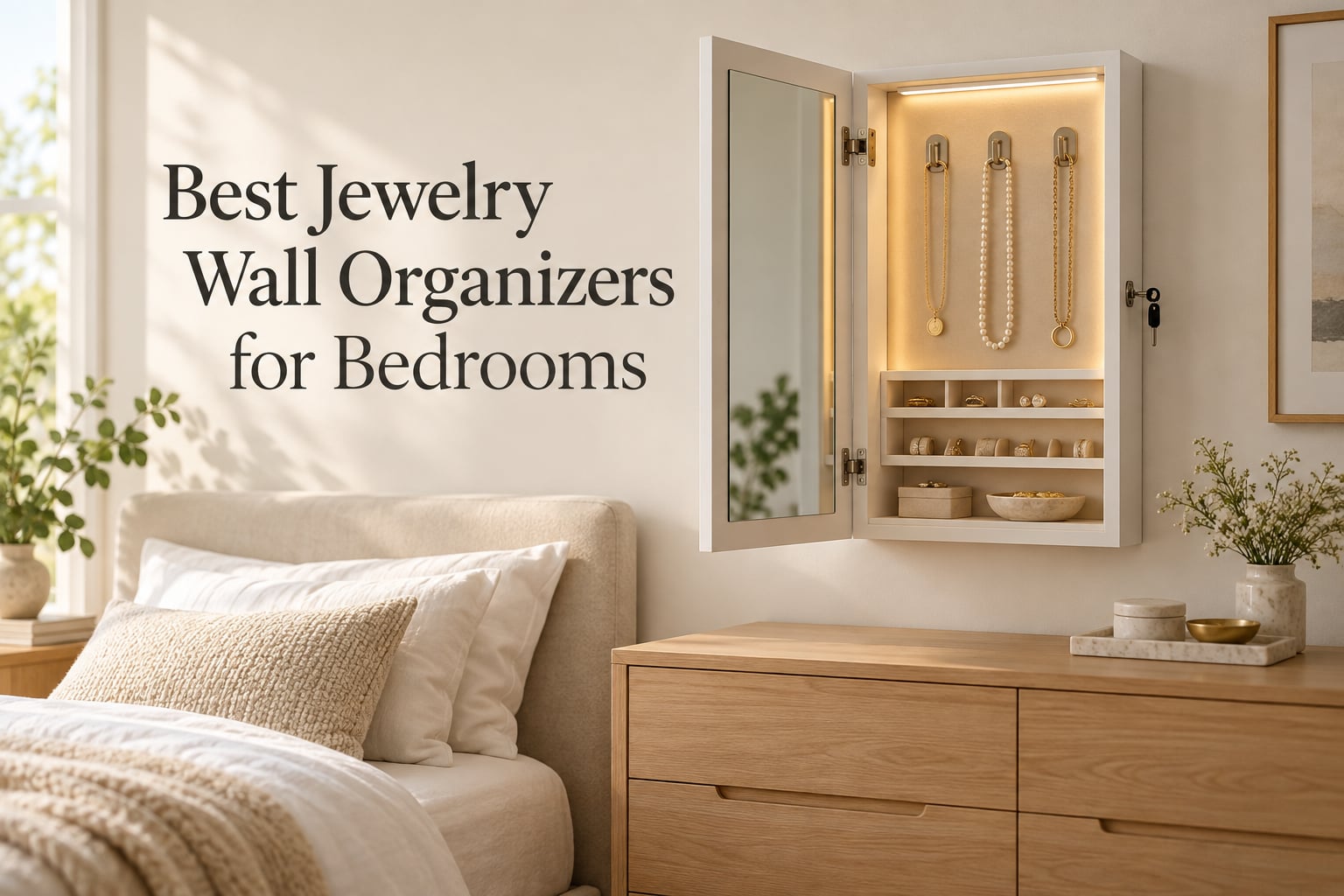 Best Jewelry Wall Organizers for Bedrooms