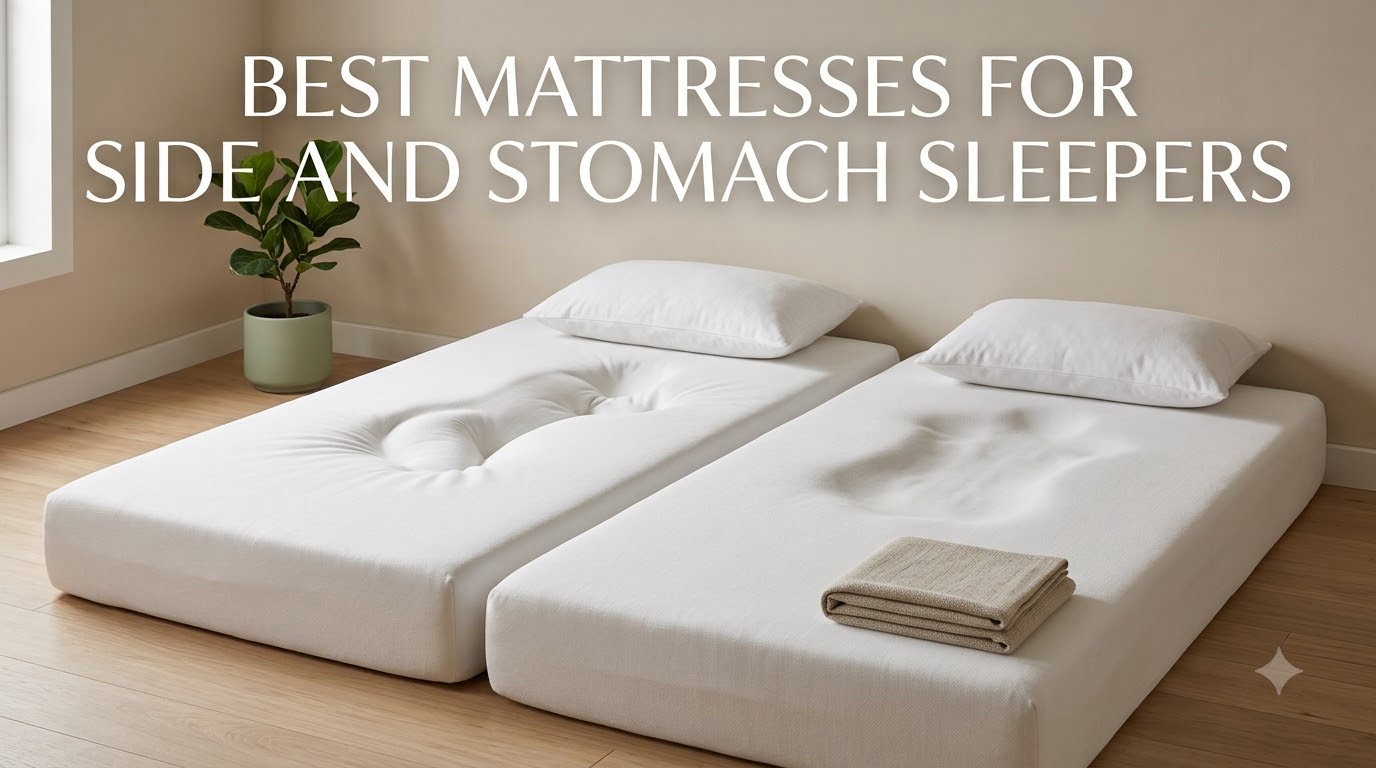 best mattresses for side and stomach sleepers