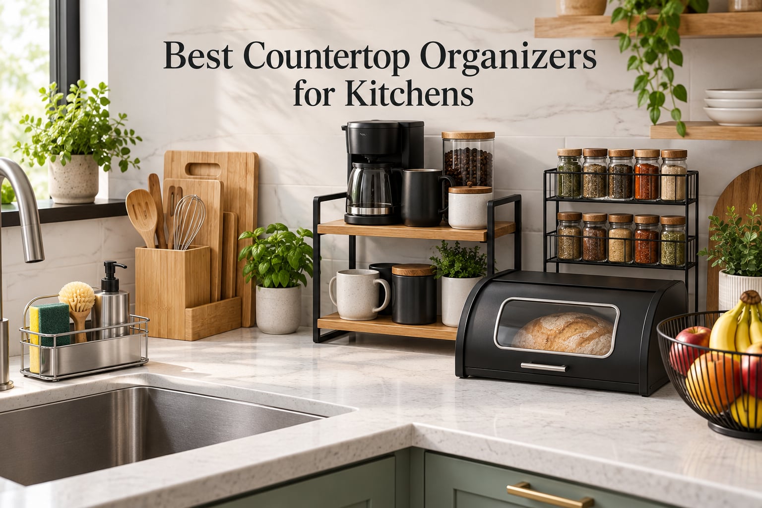 Best Countertop Organizers for Kitchens