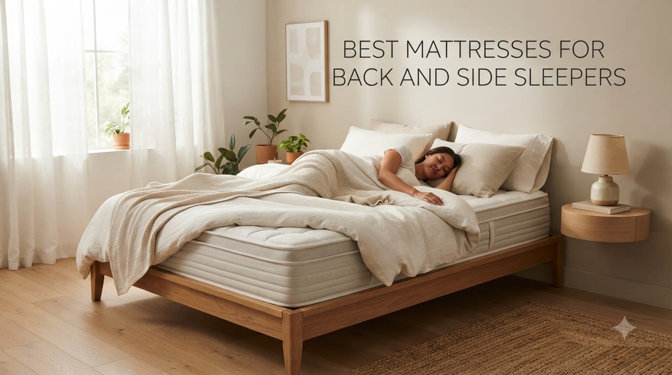 best mattresses for back and side sleepers
