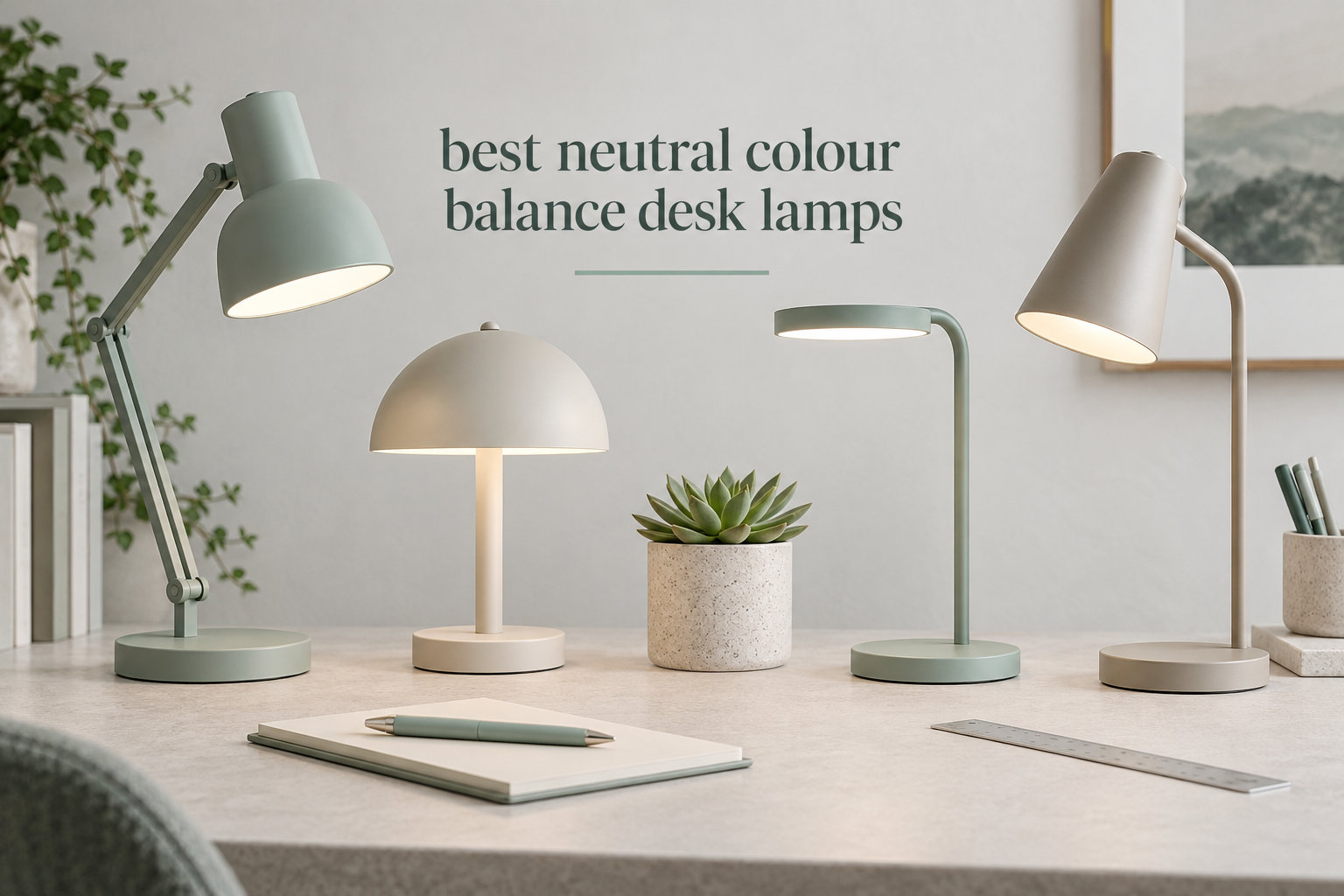 best neutral colour balance desk lamps
