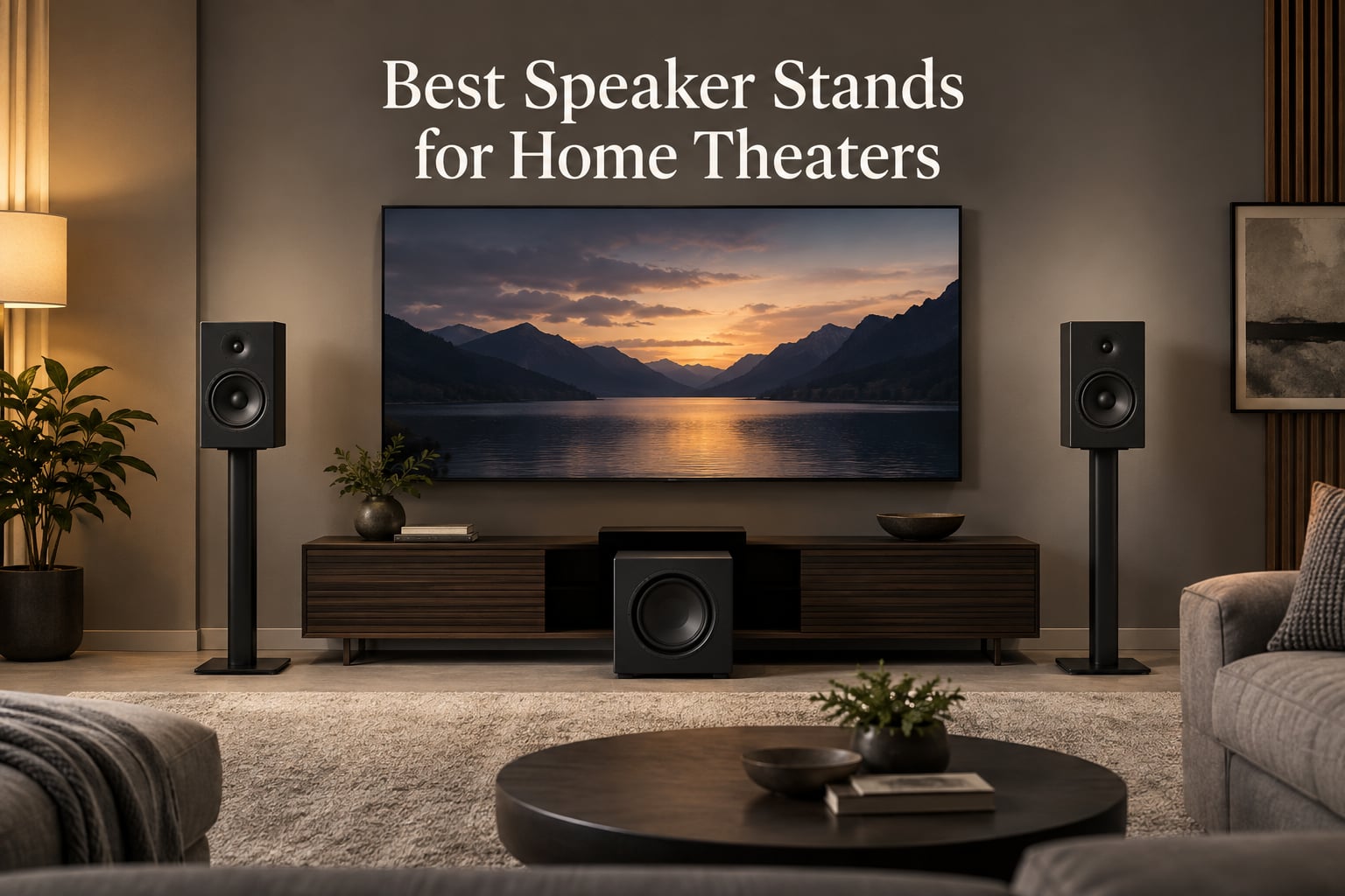 Best Speaker Stands for Home Theaters