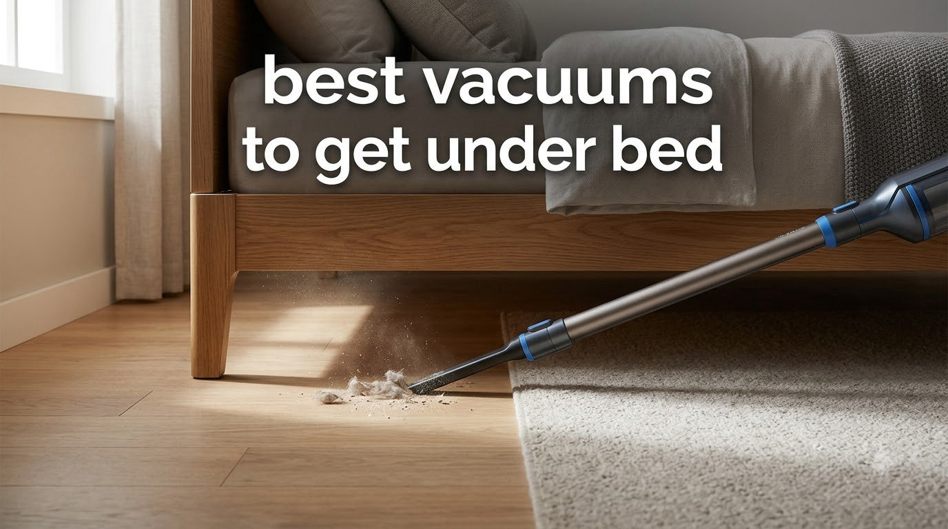 best vacuums to get under bed