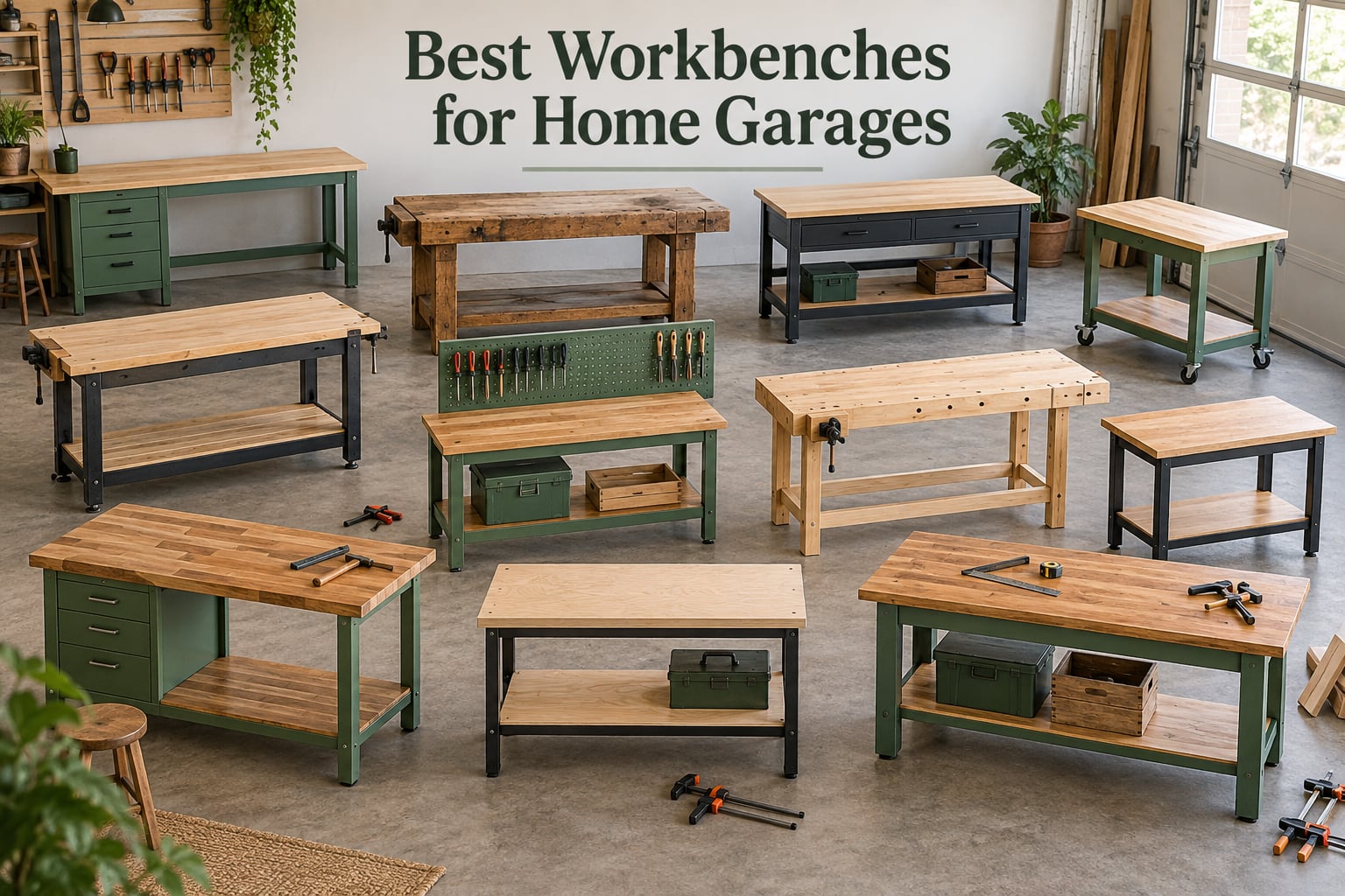 Best Workbenches for Home Garages
