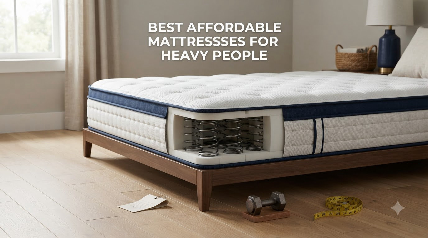 best affordable mattresses for heavy people