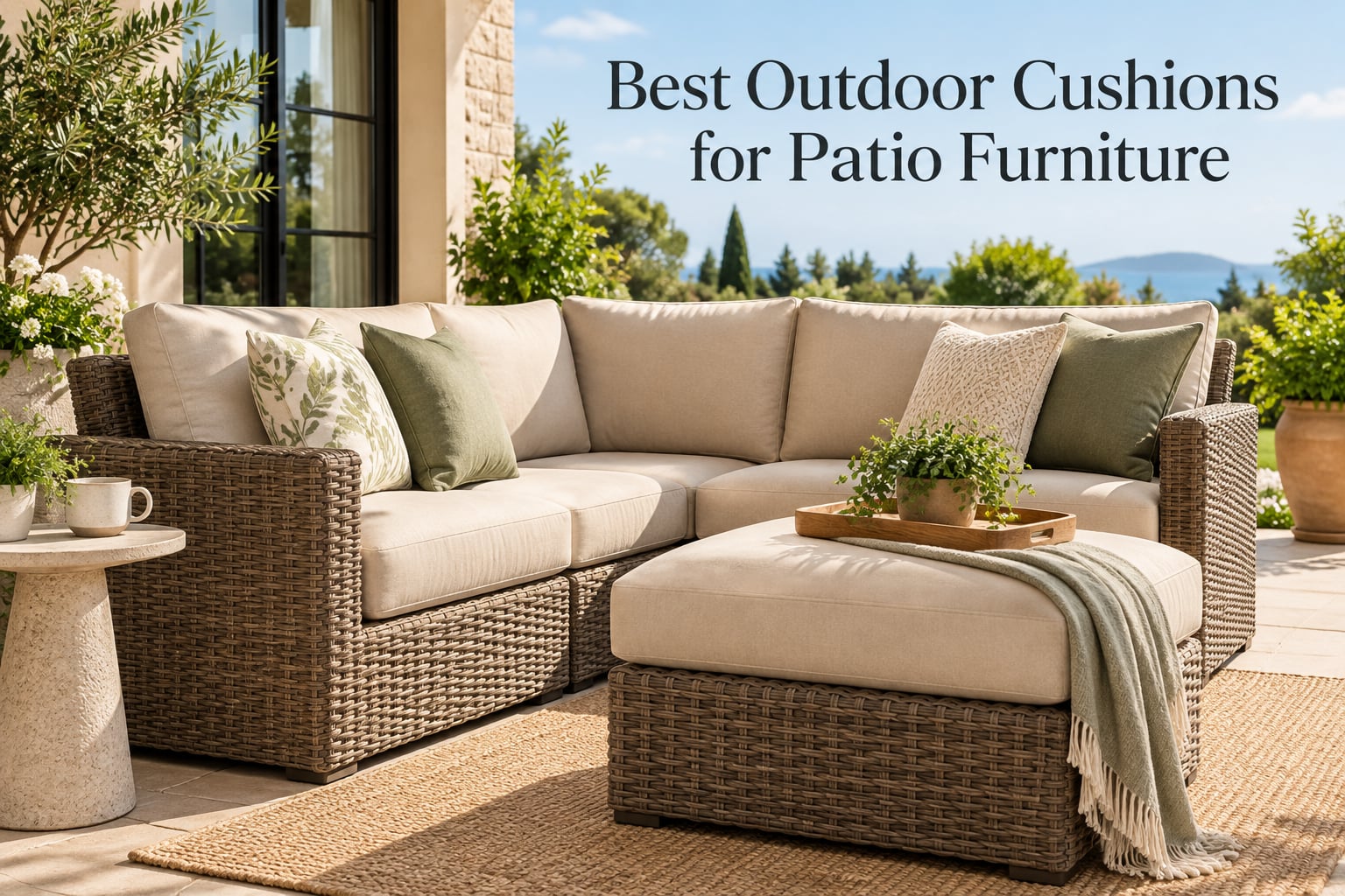 Best Outdoor Cushions for Patio Furniture