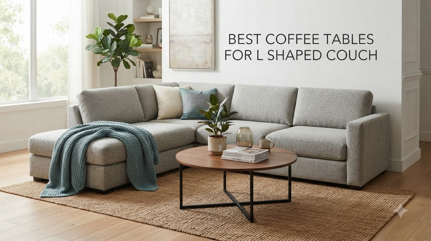 best coffee tables for l shaped couch