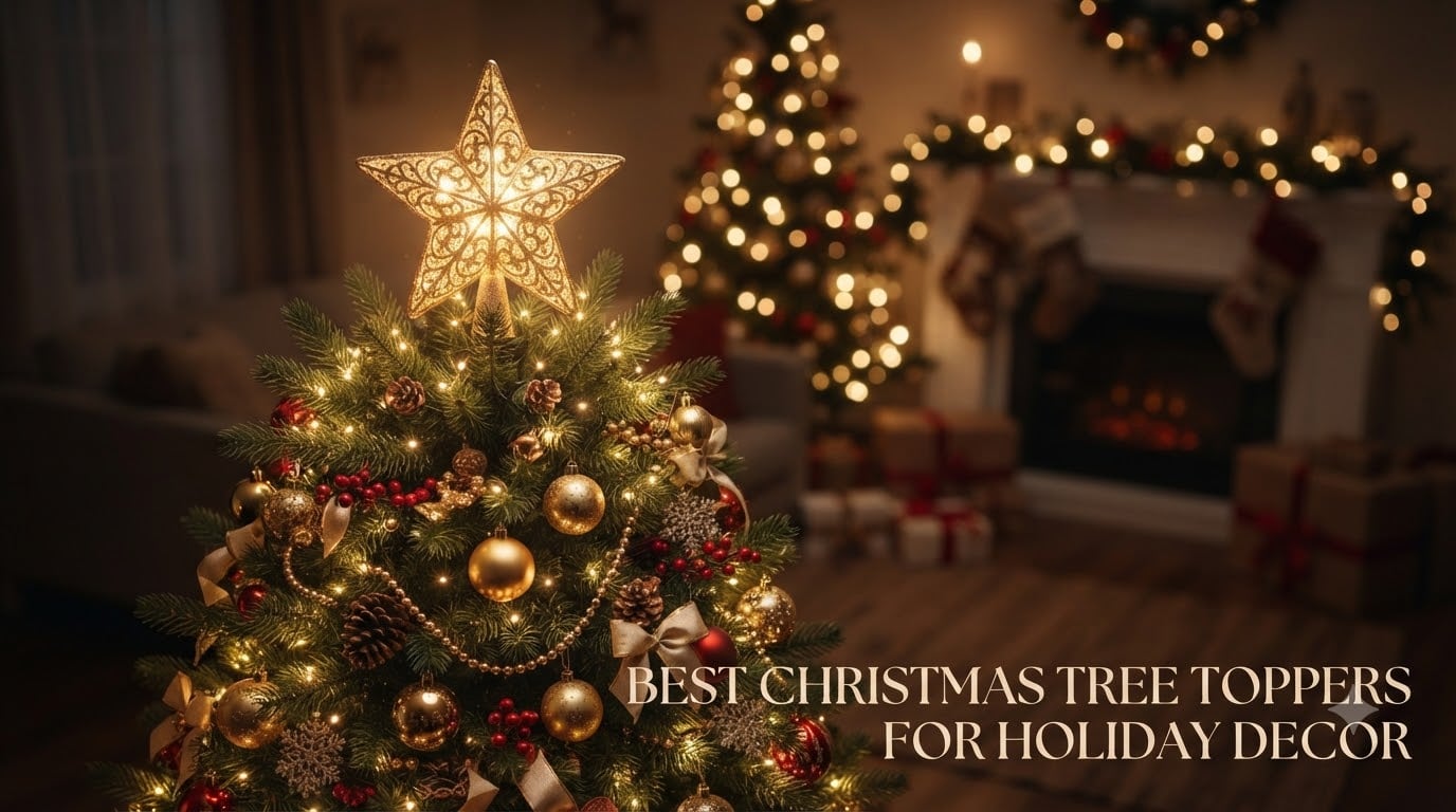 Best Christmas Tree Toppers for Holiday Decor