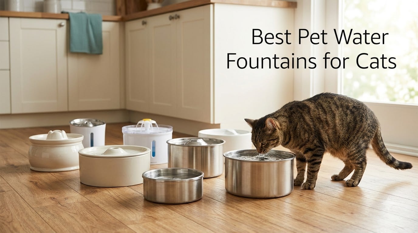 Best Pet Water Fountains for Cats